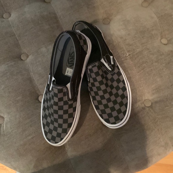 checkered Vans never worn - Picture 1 of 1